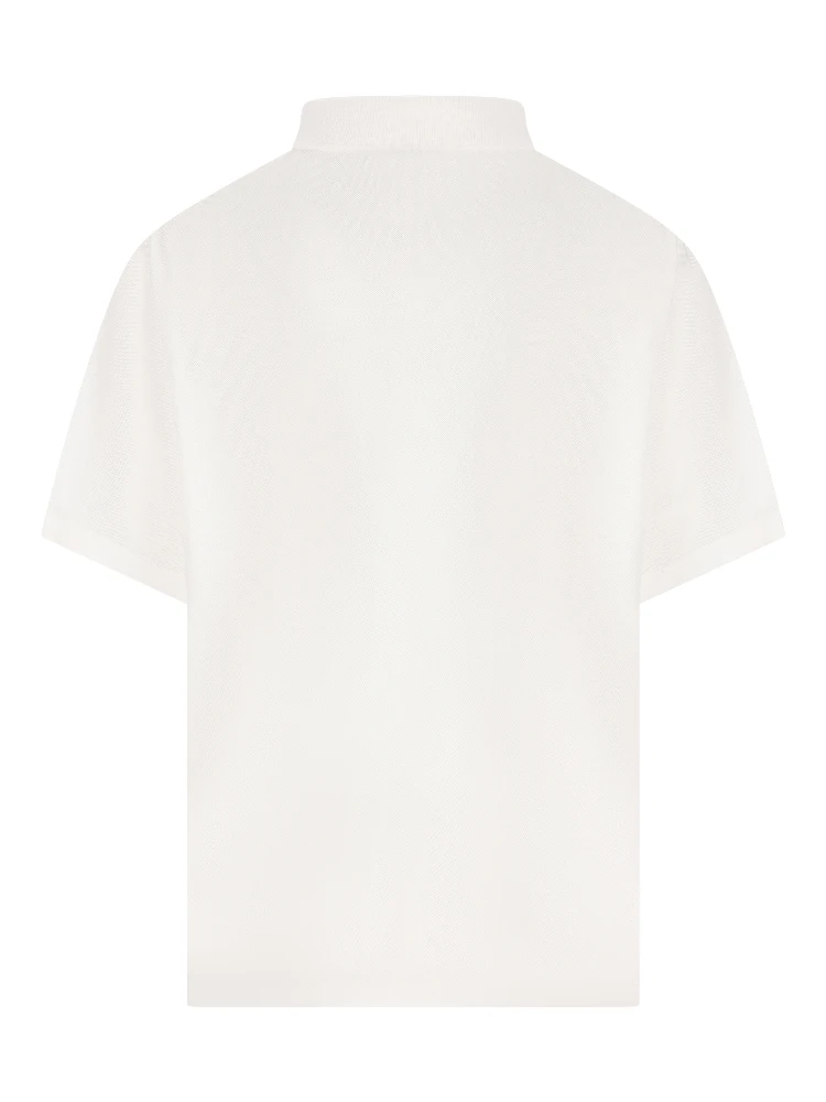 Logo-embroidered Pique Polo Shirt alternative