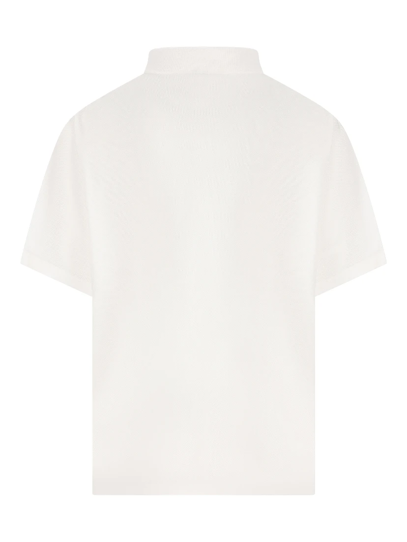 Logo-embroidered Pique Polo Shirt