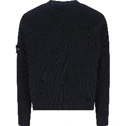 Stone Island Sweaters Blue