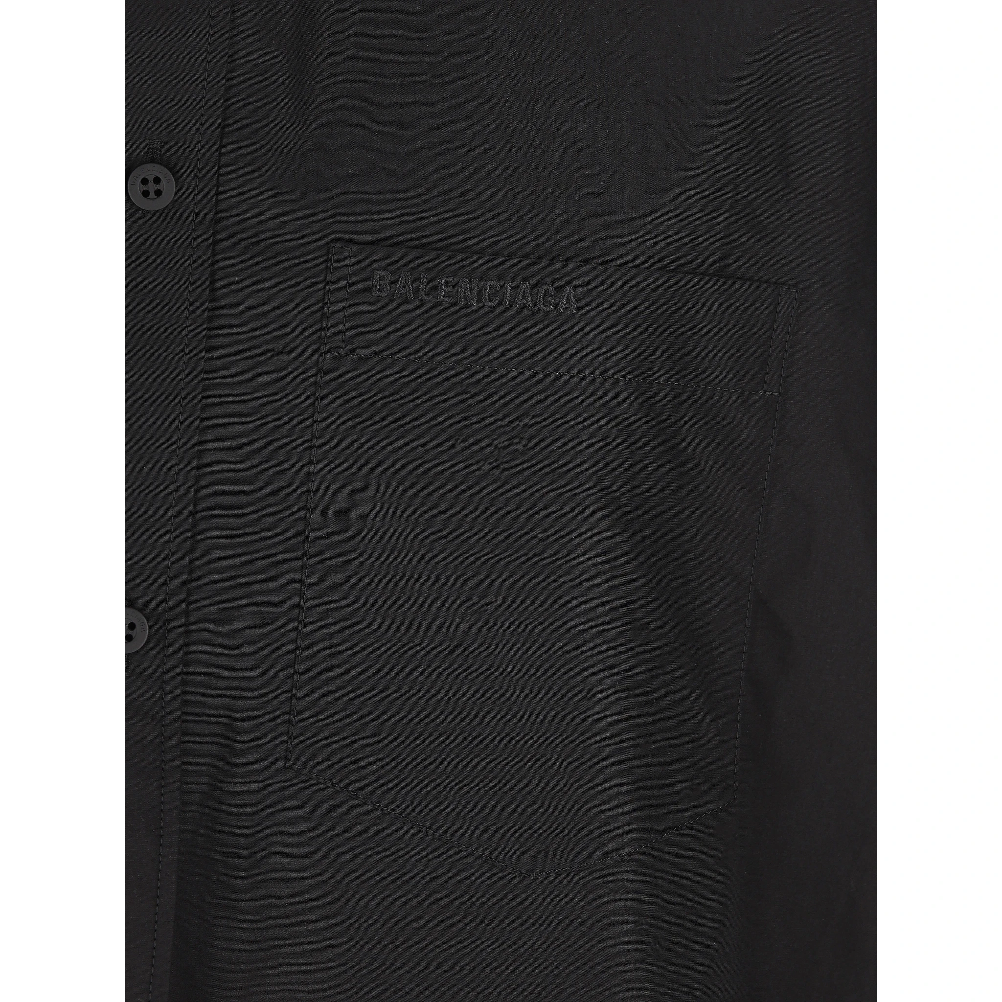 Button-up Embroidered Shirt