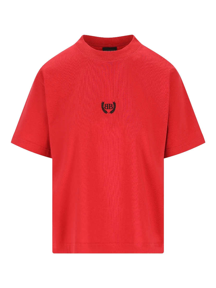 Balenciaga T-shirts and Polos Red