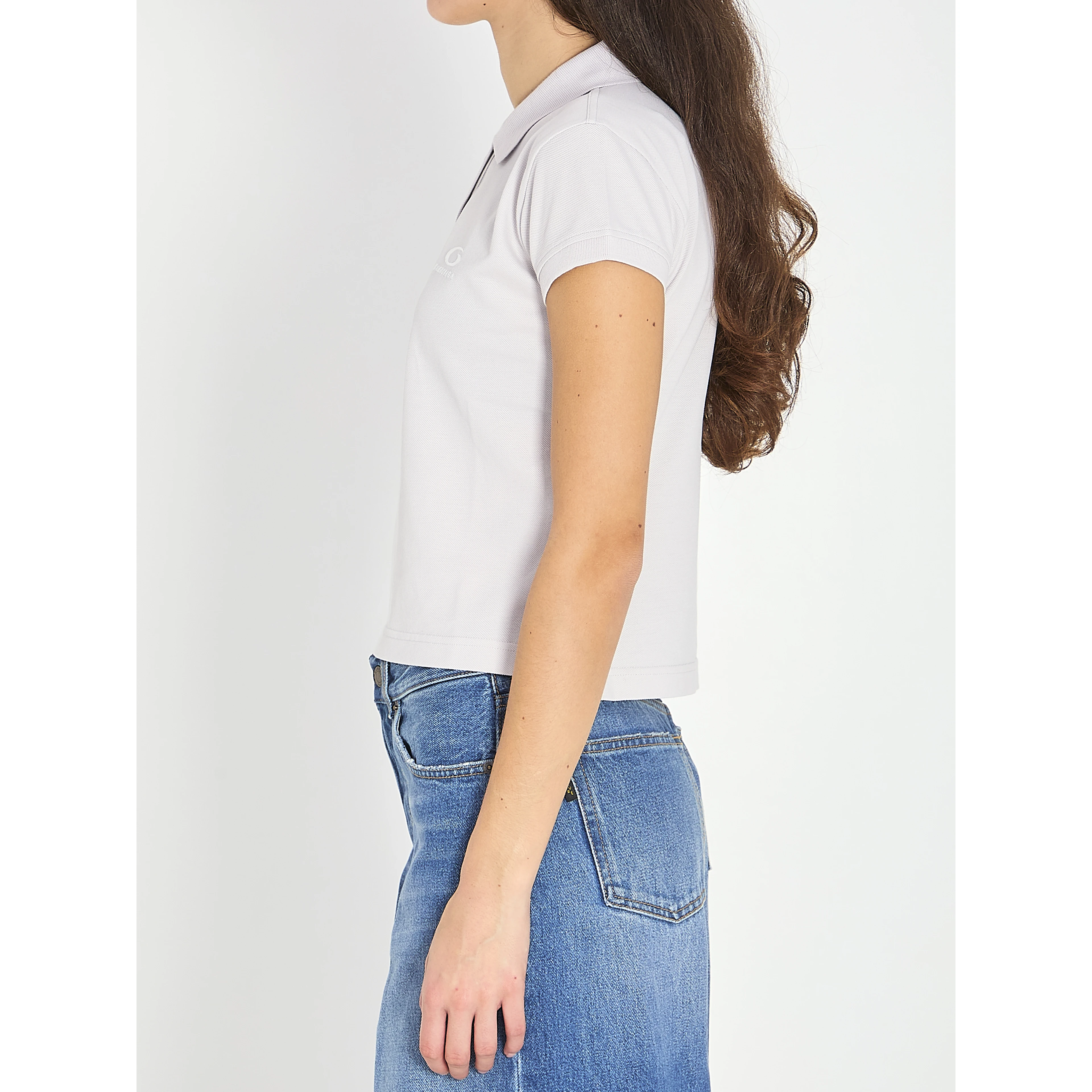 Cotton piqué polo