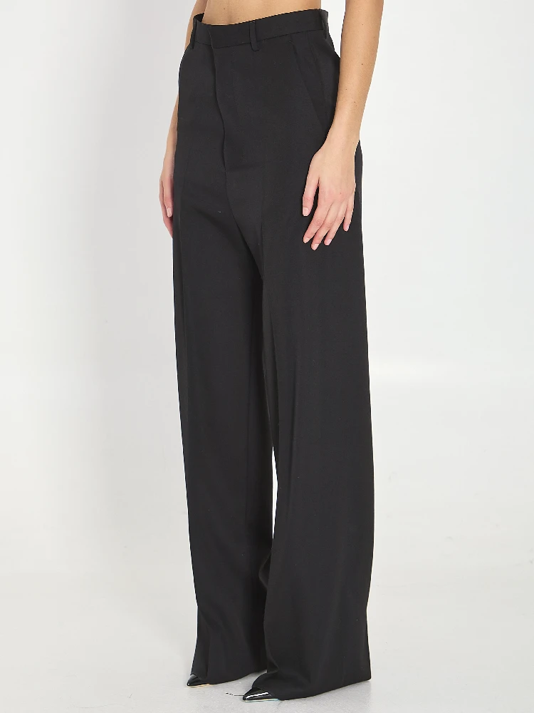 Tailored wool trousers alternative