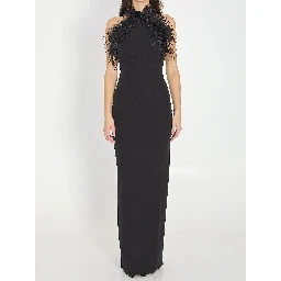 Black maxi dress