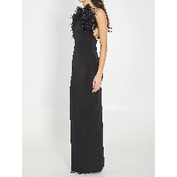 Black maxi dress