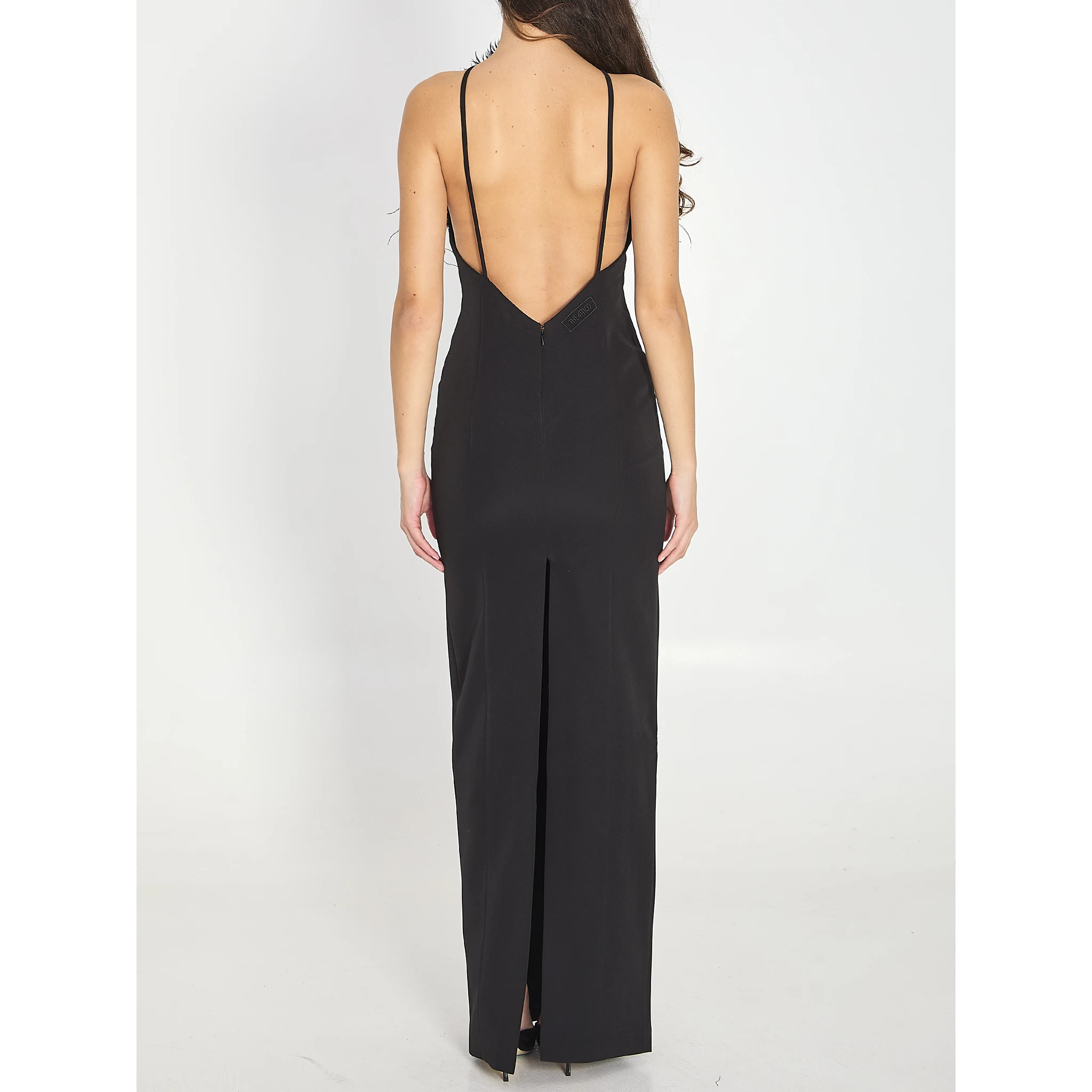 Black maxi dress