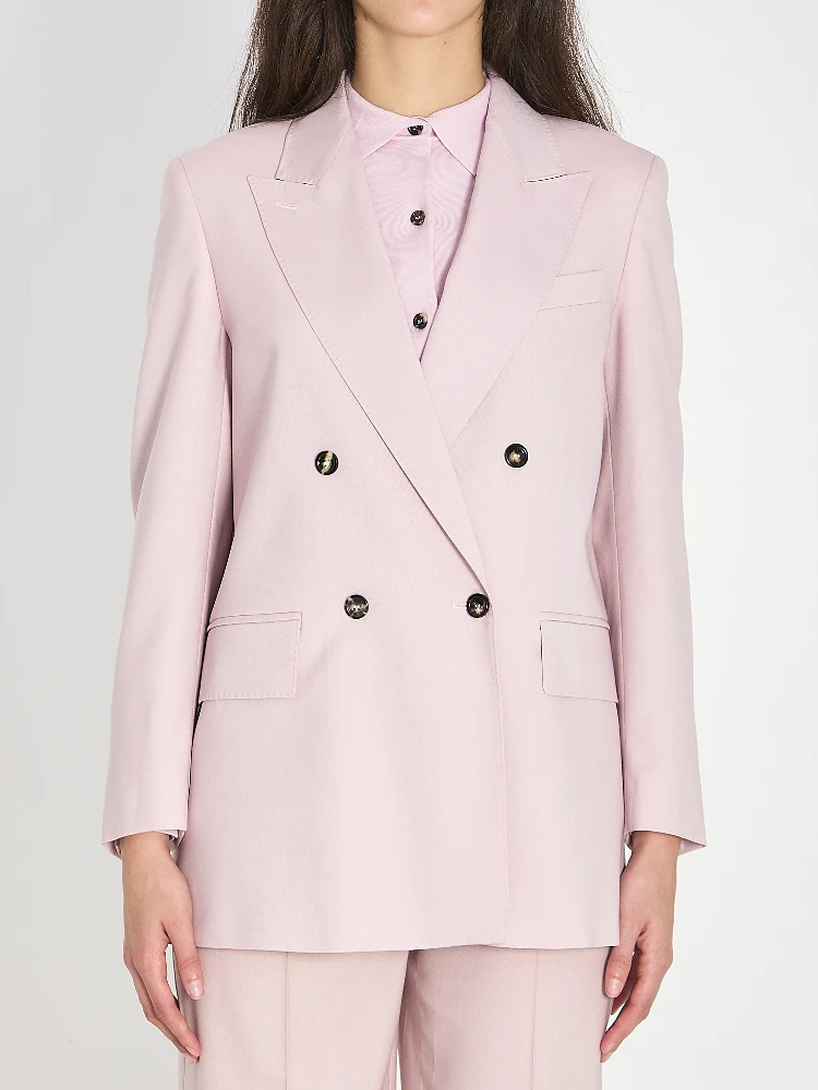Double-breasted Ombrosa jacket