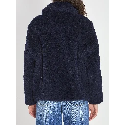 Cropped Teddy coat