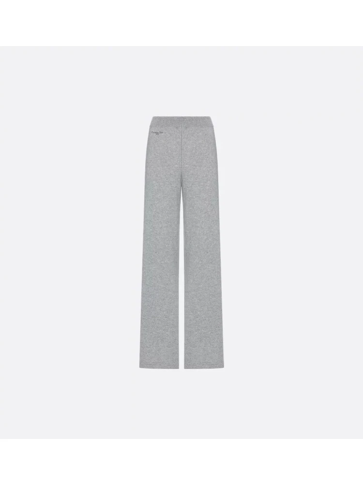 Wide leg pants in cashmere alternative