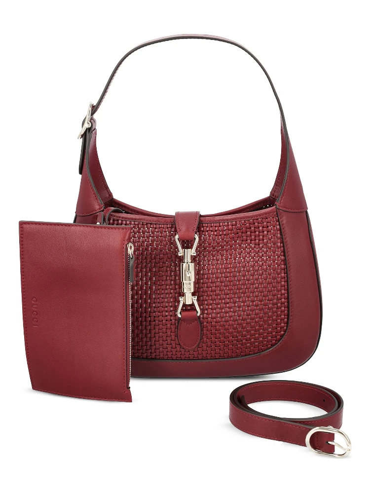 Jackie 1961 shoulder bag - woven leather.