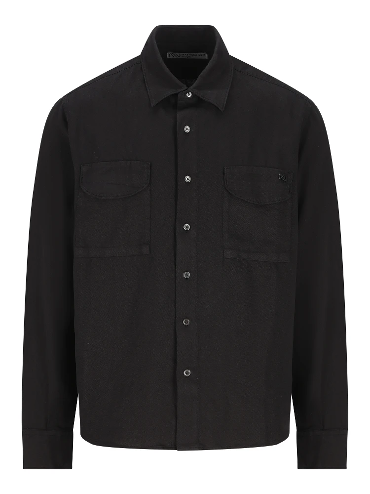 MASSIMO OSTI STUDIO Shirts Black