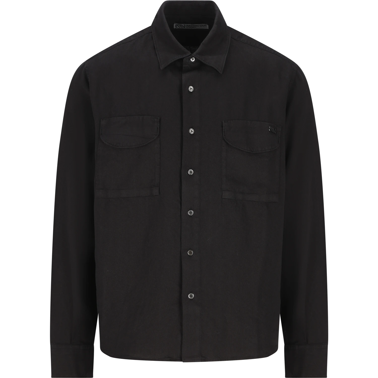 MASSIMO OSTI STUDIO Shirts Black