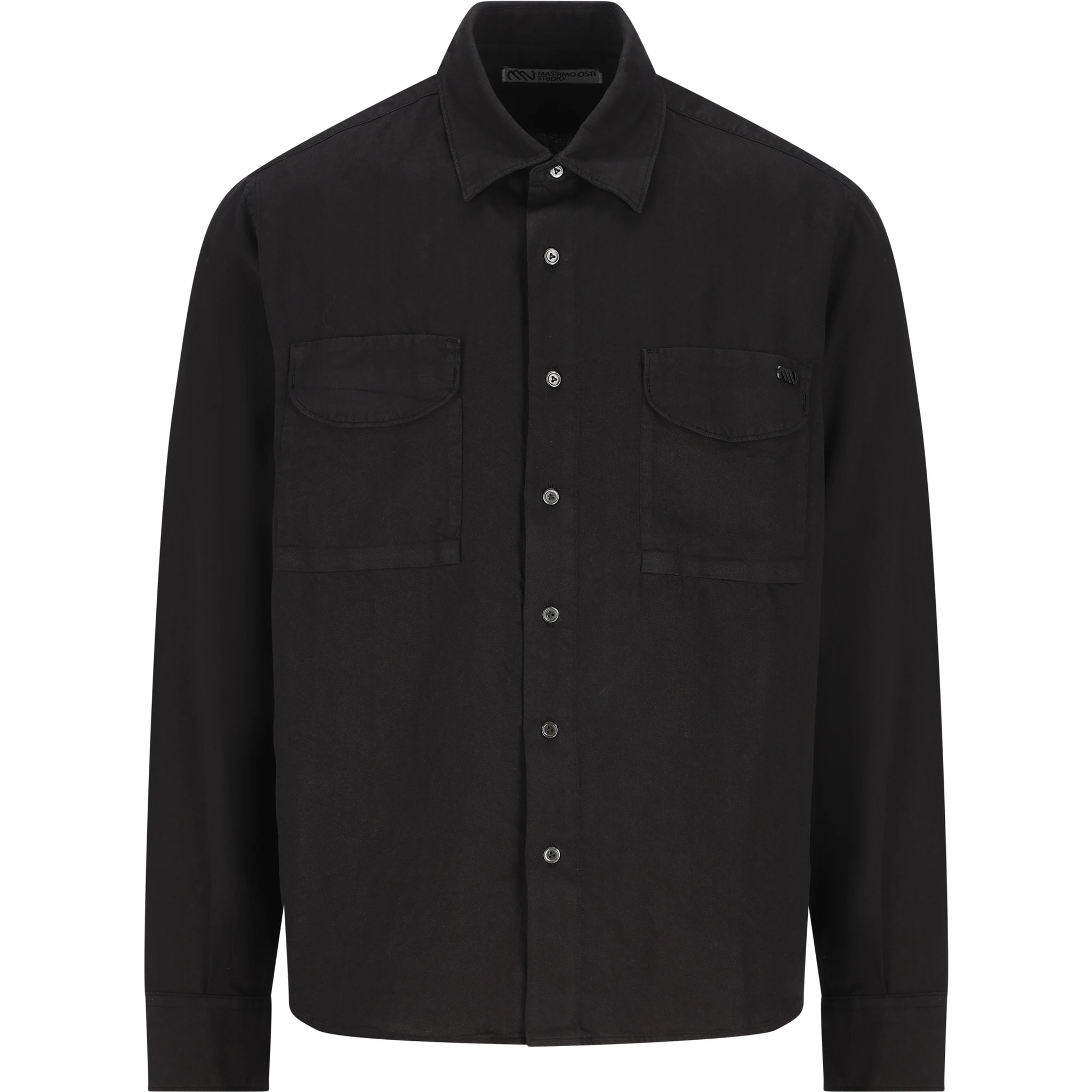 MASSIMO OSTI STUDIO Shirts Black