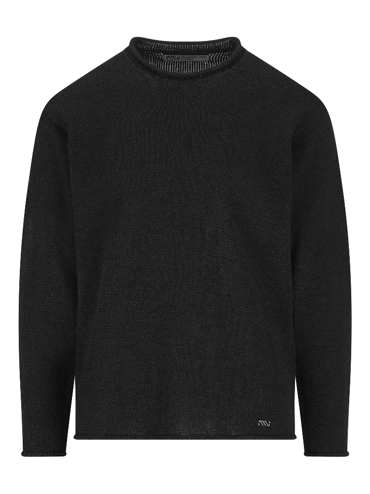 MASSIMO OSTI STUDIO Sweaters Black