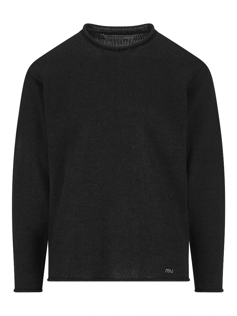 MASSIMO OSTI STUDIO Sweaters Black