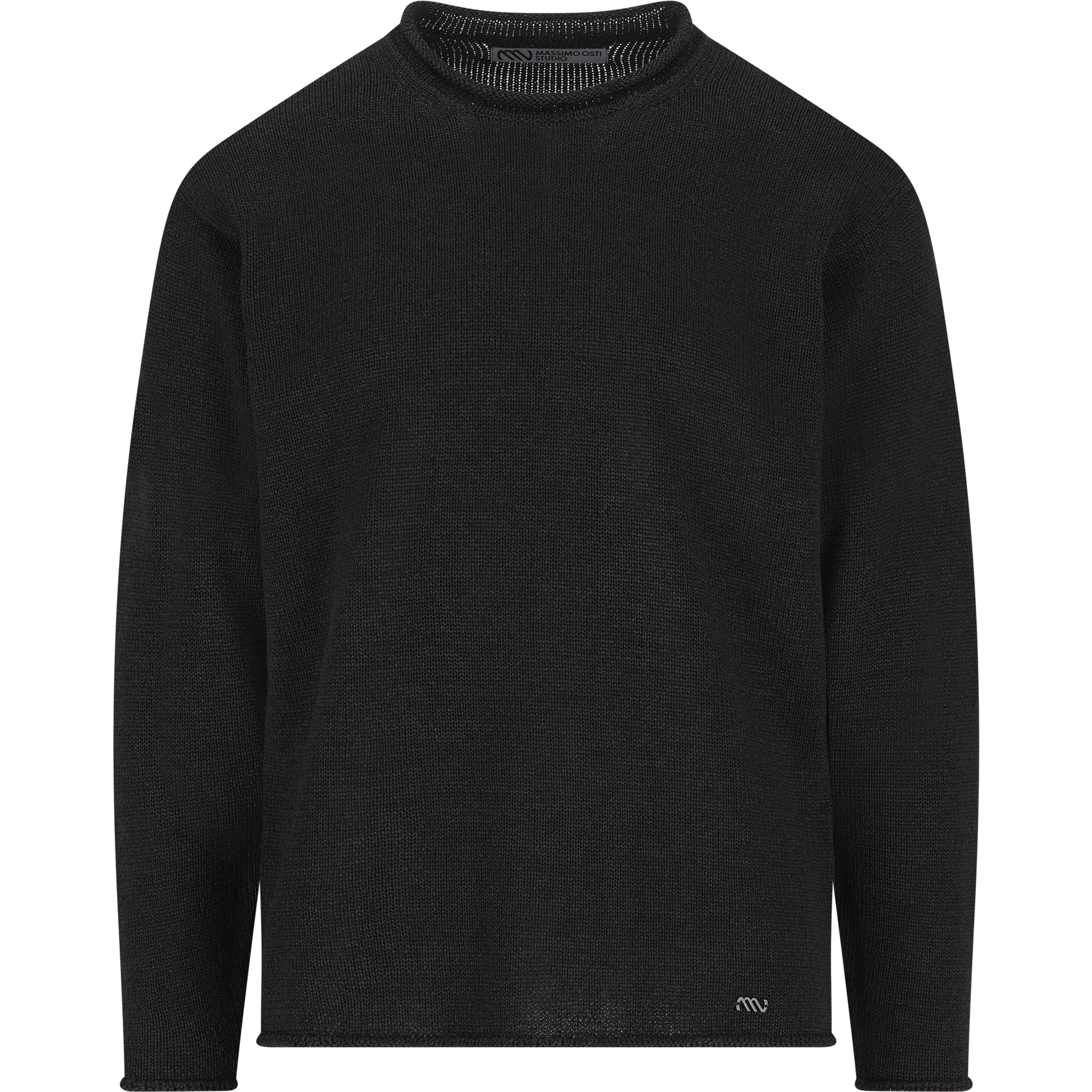 MASSIMO OSTI STUDIO Sweaters Black
