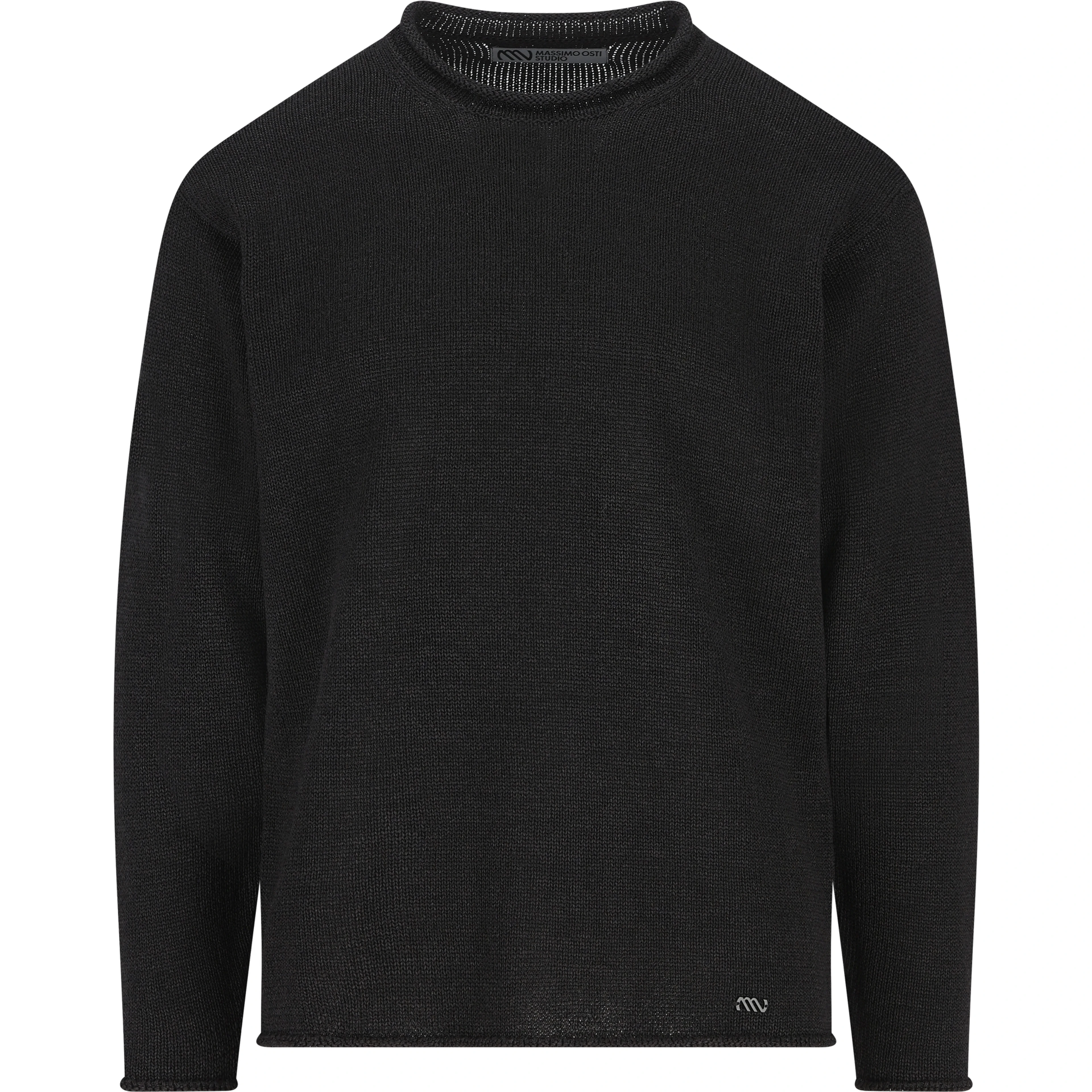MASSIMO OSTI STUDIO Sweaters Black