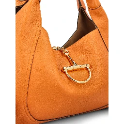 maxi Softbit grained leather shoulder bag