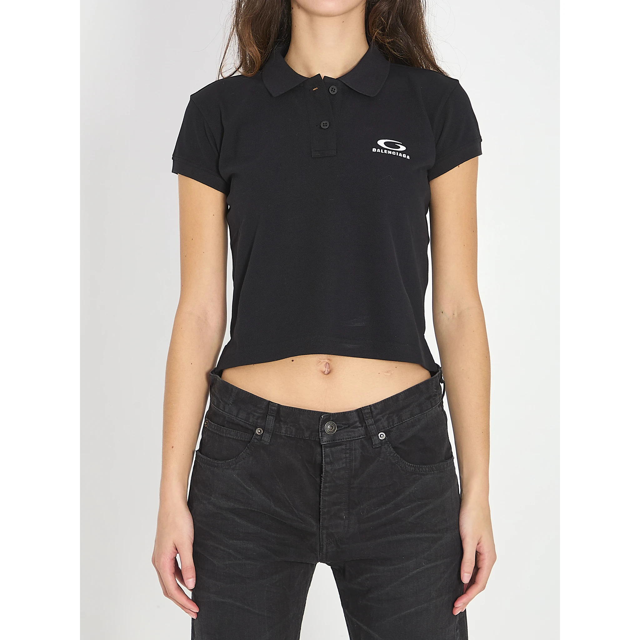 Cotton piqué polo