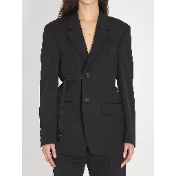 Tailored wrap jacket