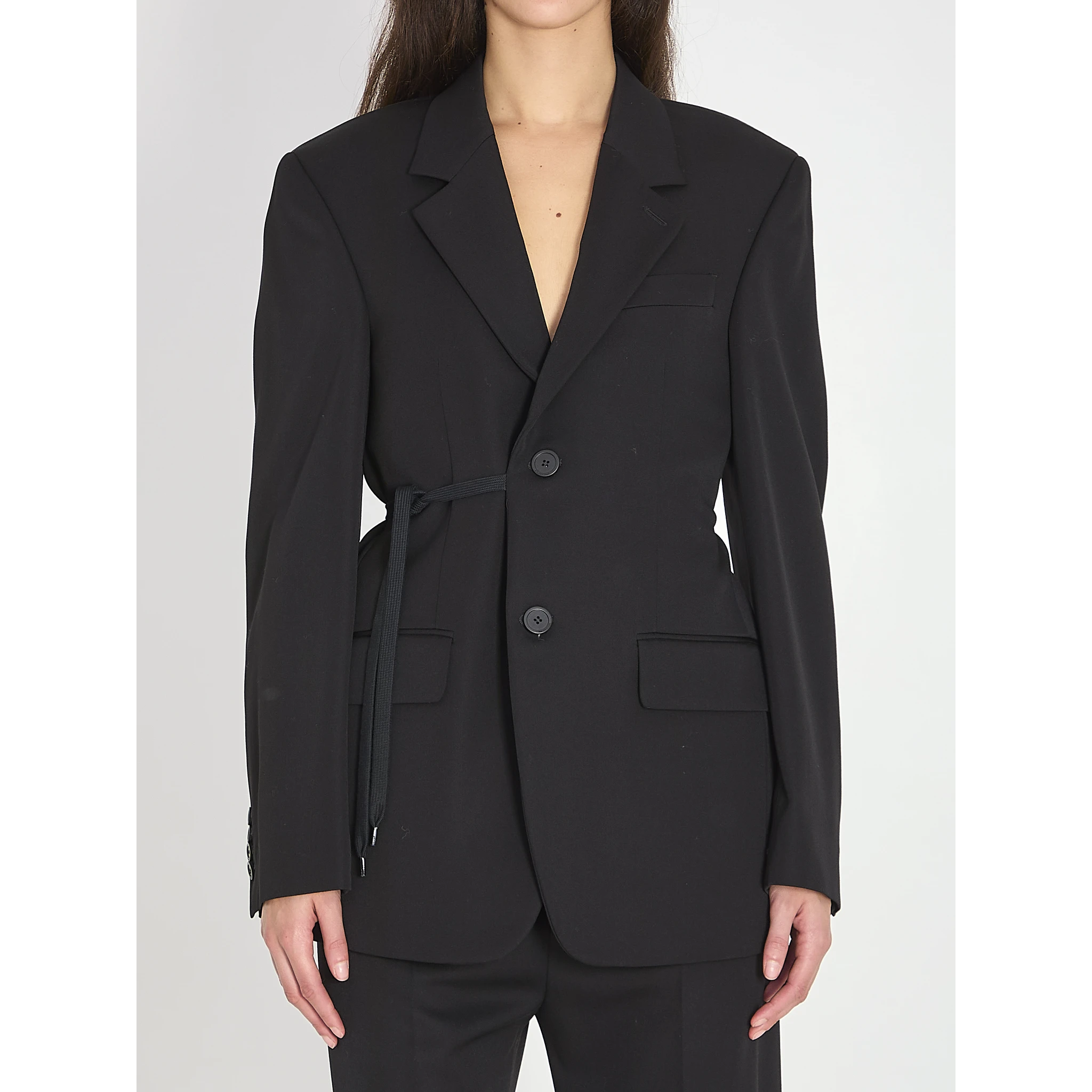 Tailored wrap jacket
