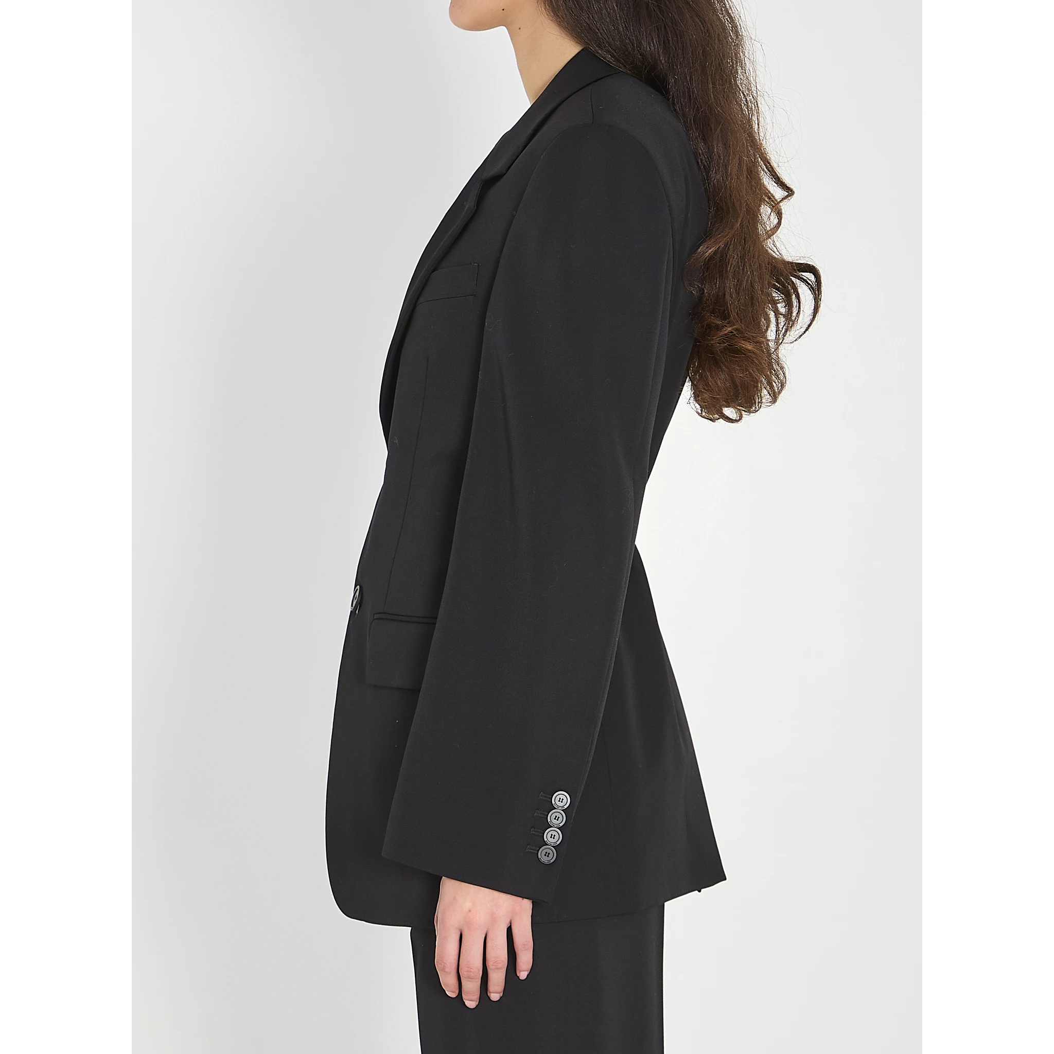 Tailored wrap jacket