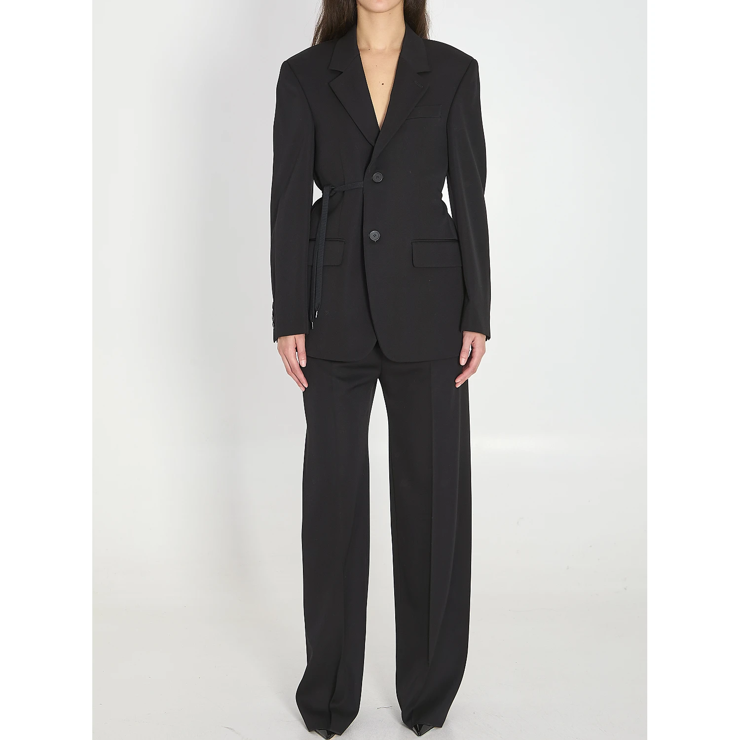 Tailored wrap jacket