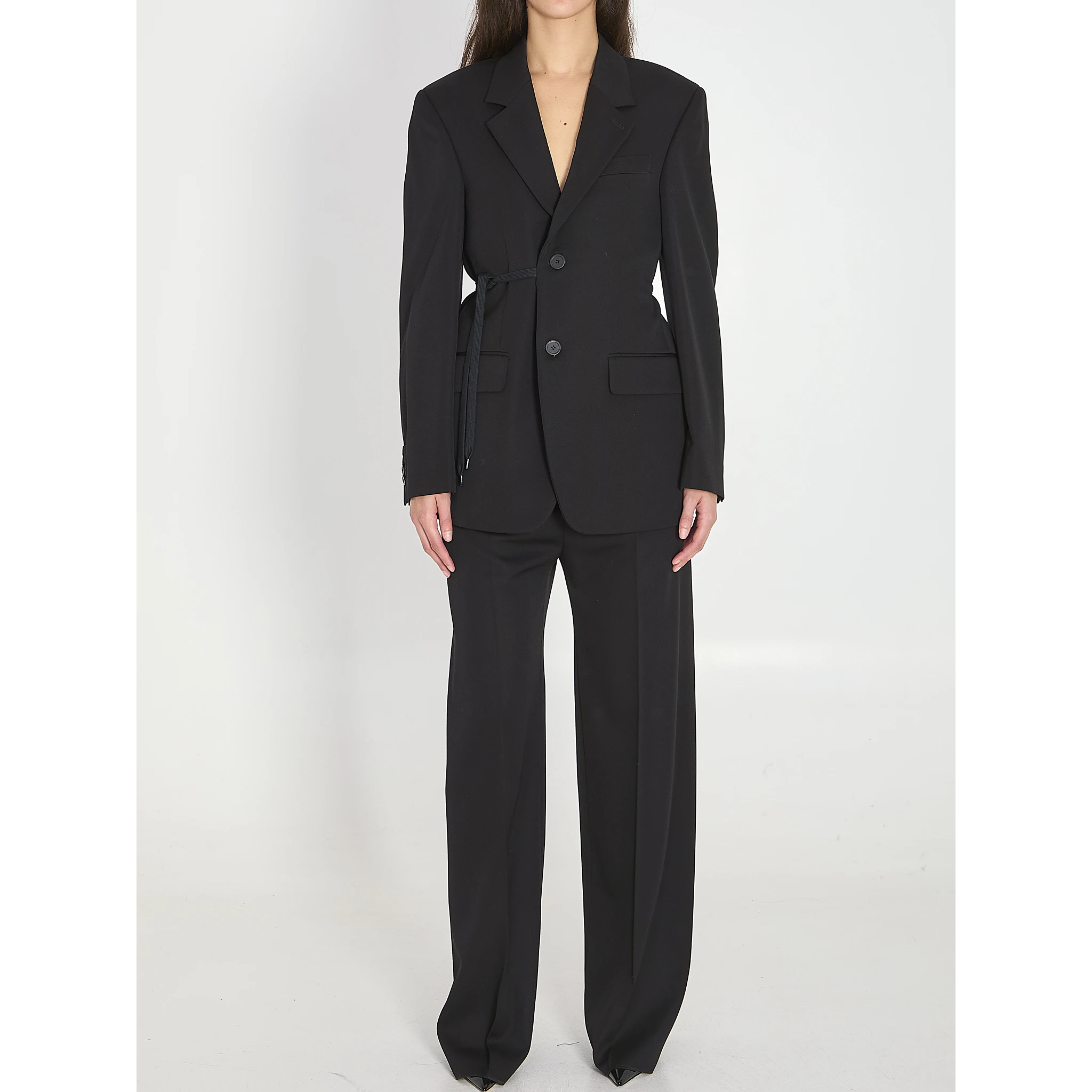 Tailored wrap jacket