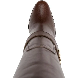 Brown Calfskin Ankle Boots