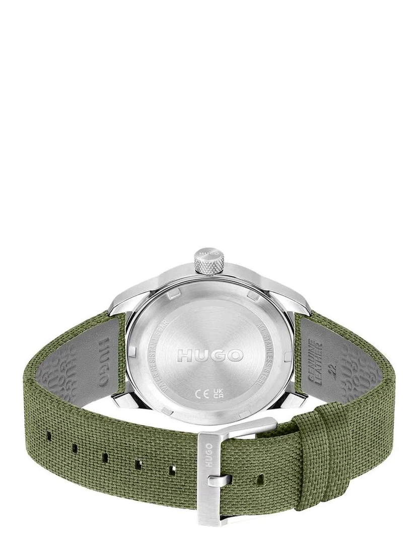 Bicolor Fabric Sport Watch
