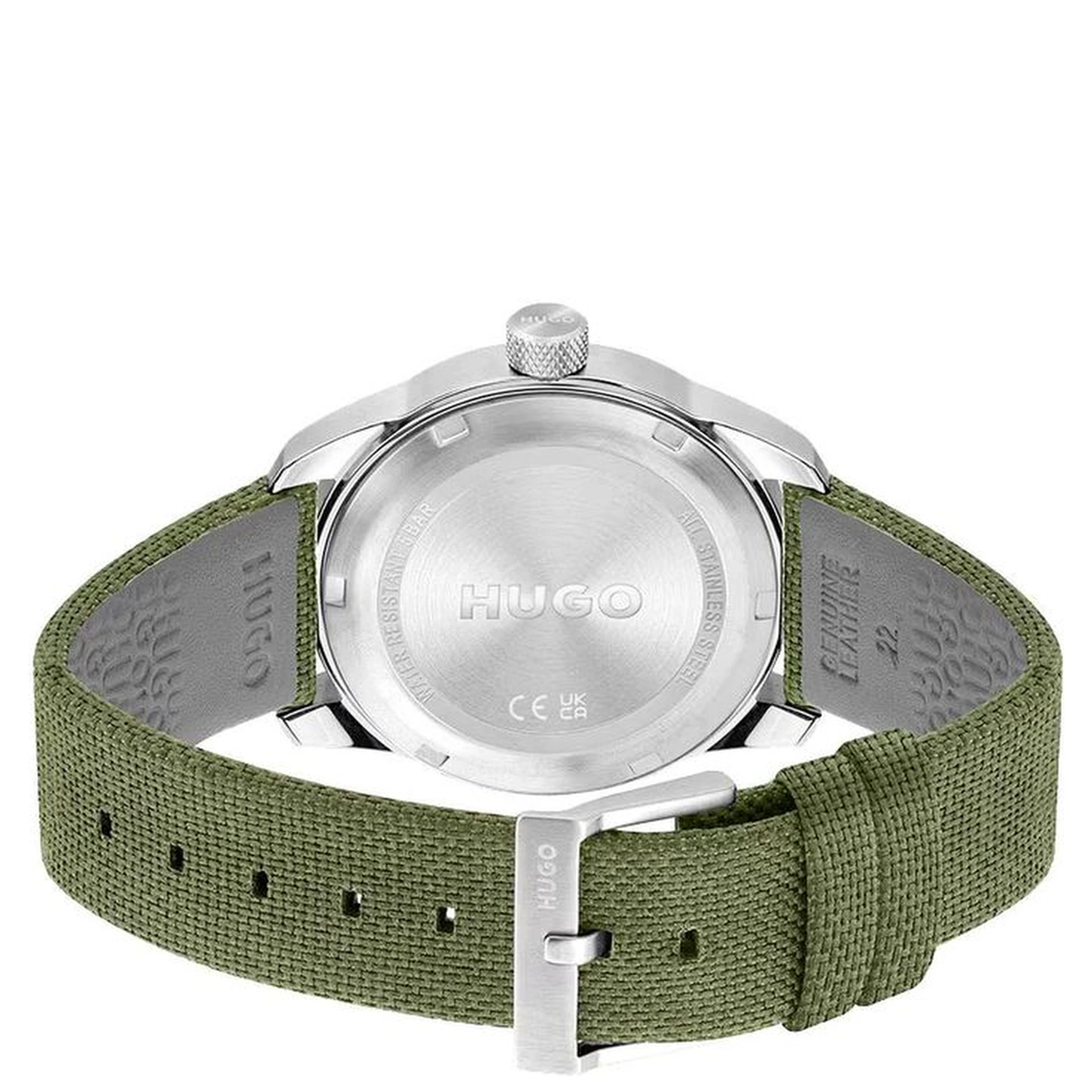 Bicolor Fabric Sport Watch