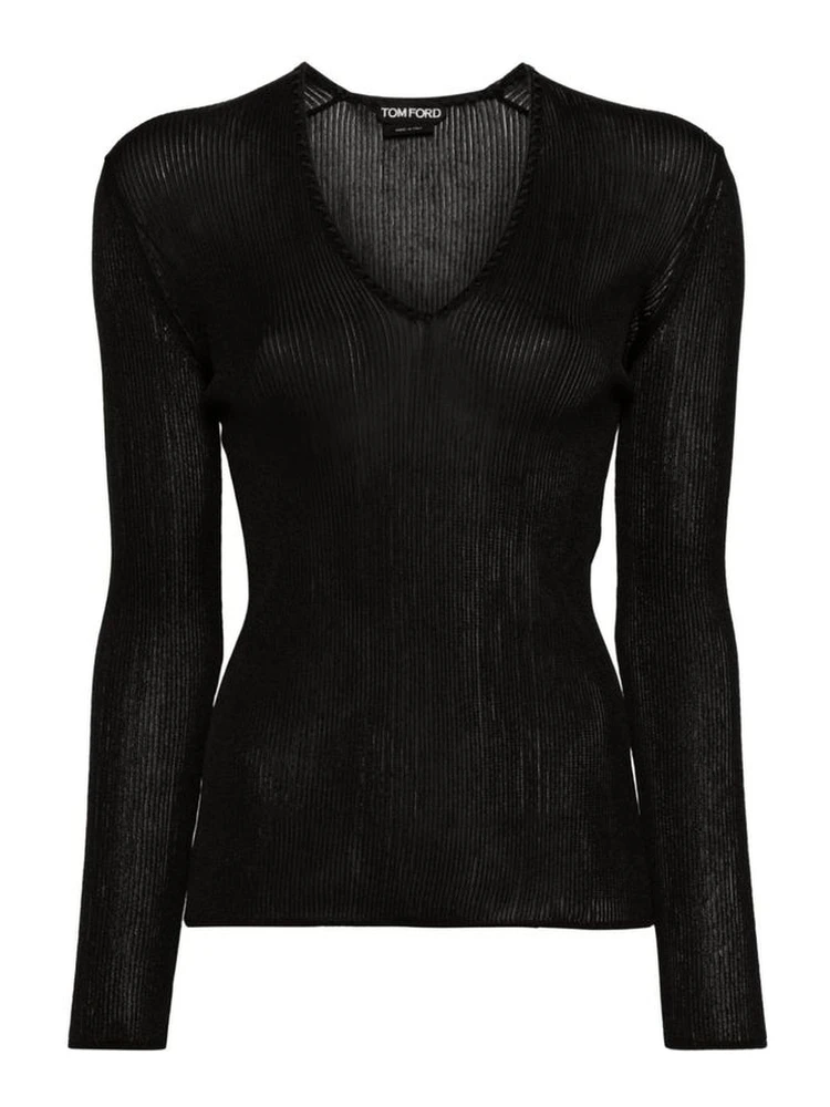 Black Polyamide Tank Tops