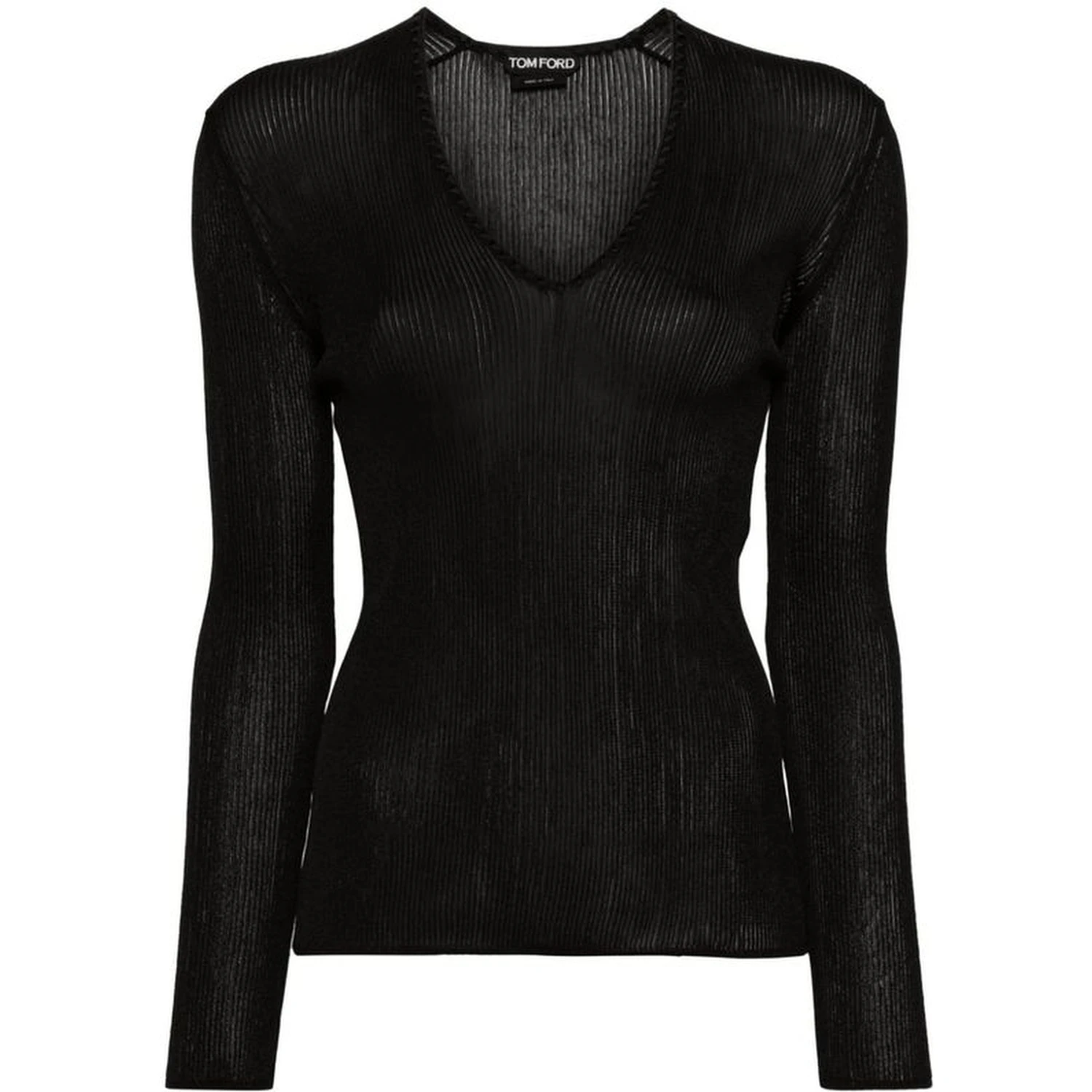 Black Polyamide Tank Tops