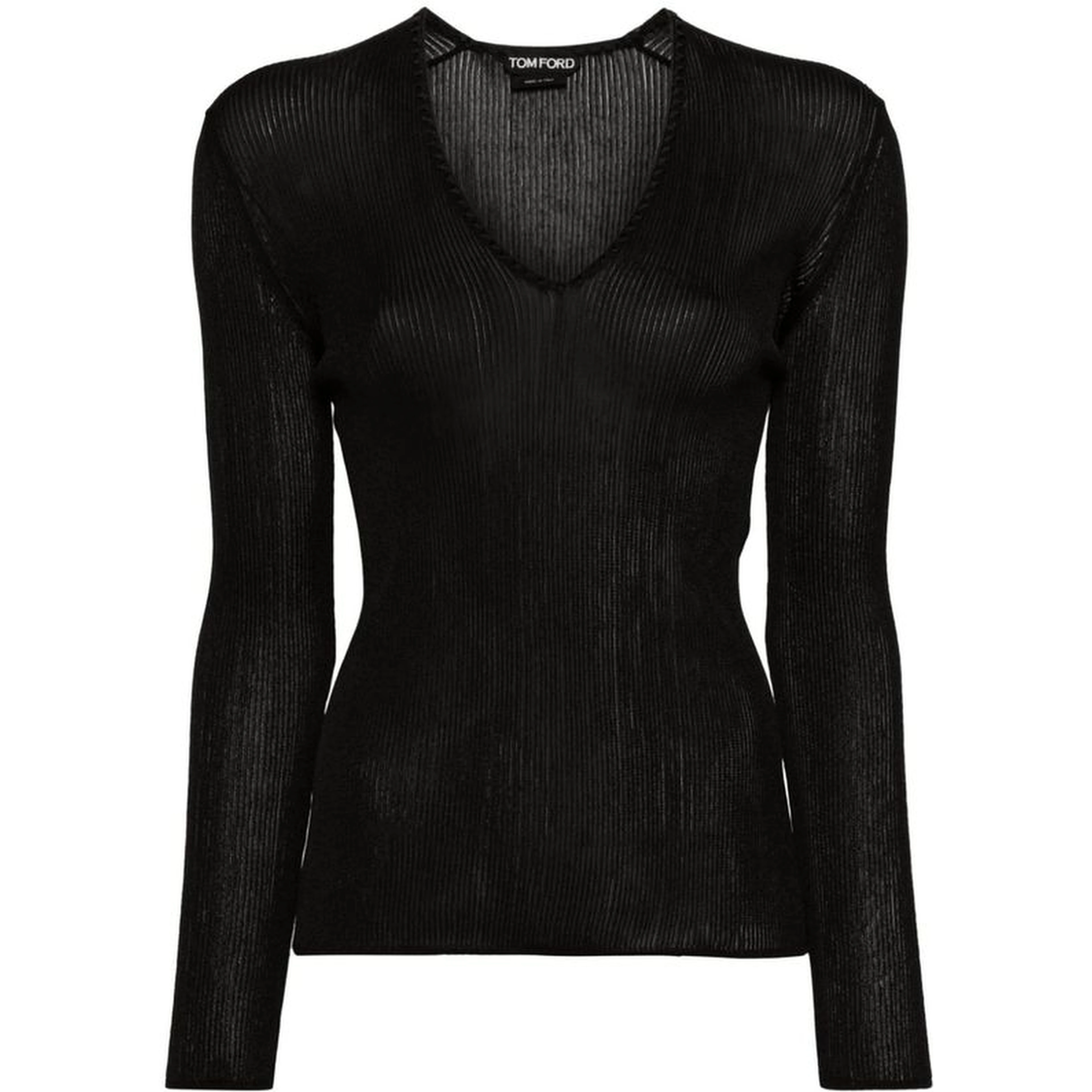 Black Polyamide Tank Tops