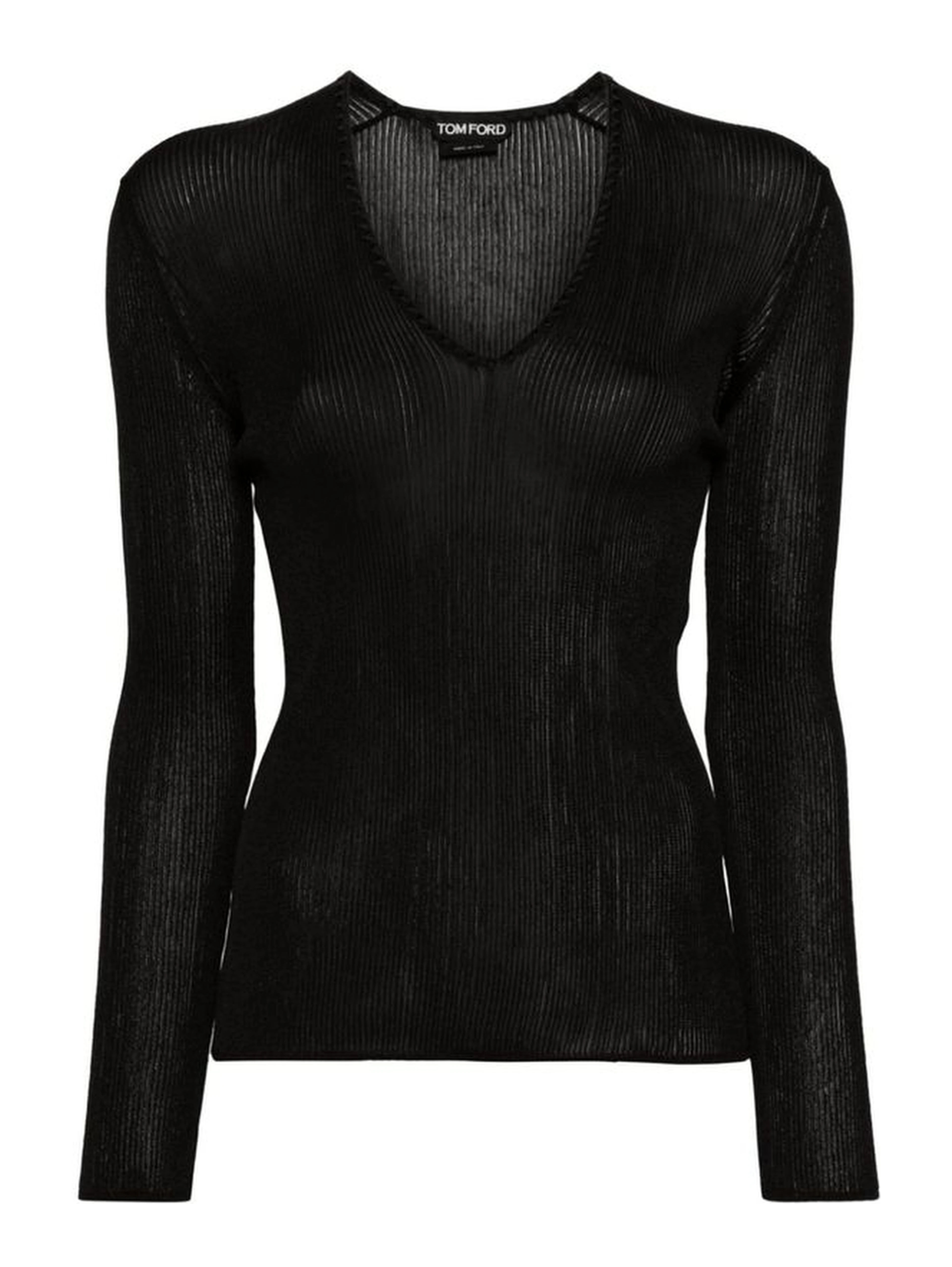 Black Polyamide Tank Tops