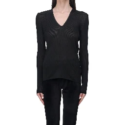 Black Polyamide Tank Tops