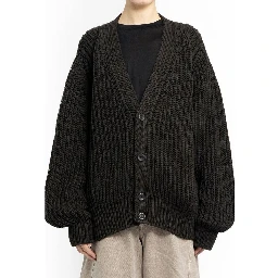 Brown Cotton Cardigan