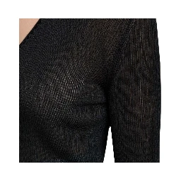 Black Polyamide Tank Tops