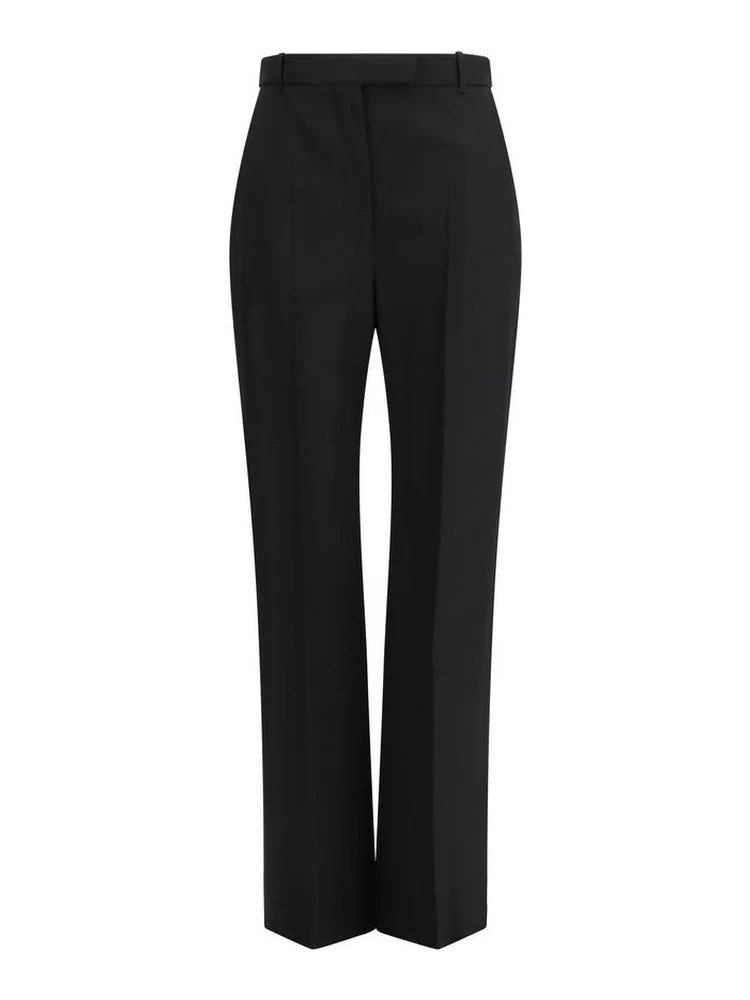 Black Cotton Dress Pants
