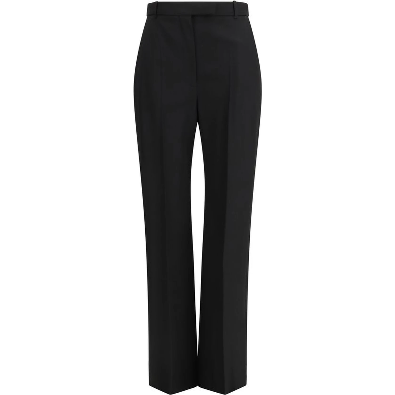 Black Cotton Dress Pants