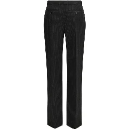 بنطال رسمي من الصوف الأسود