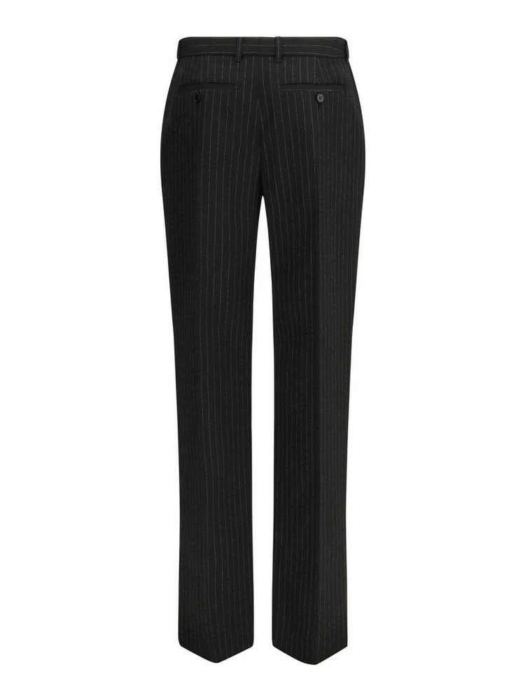 بنطال رسمي من الصوف الأسود alternative