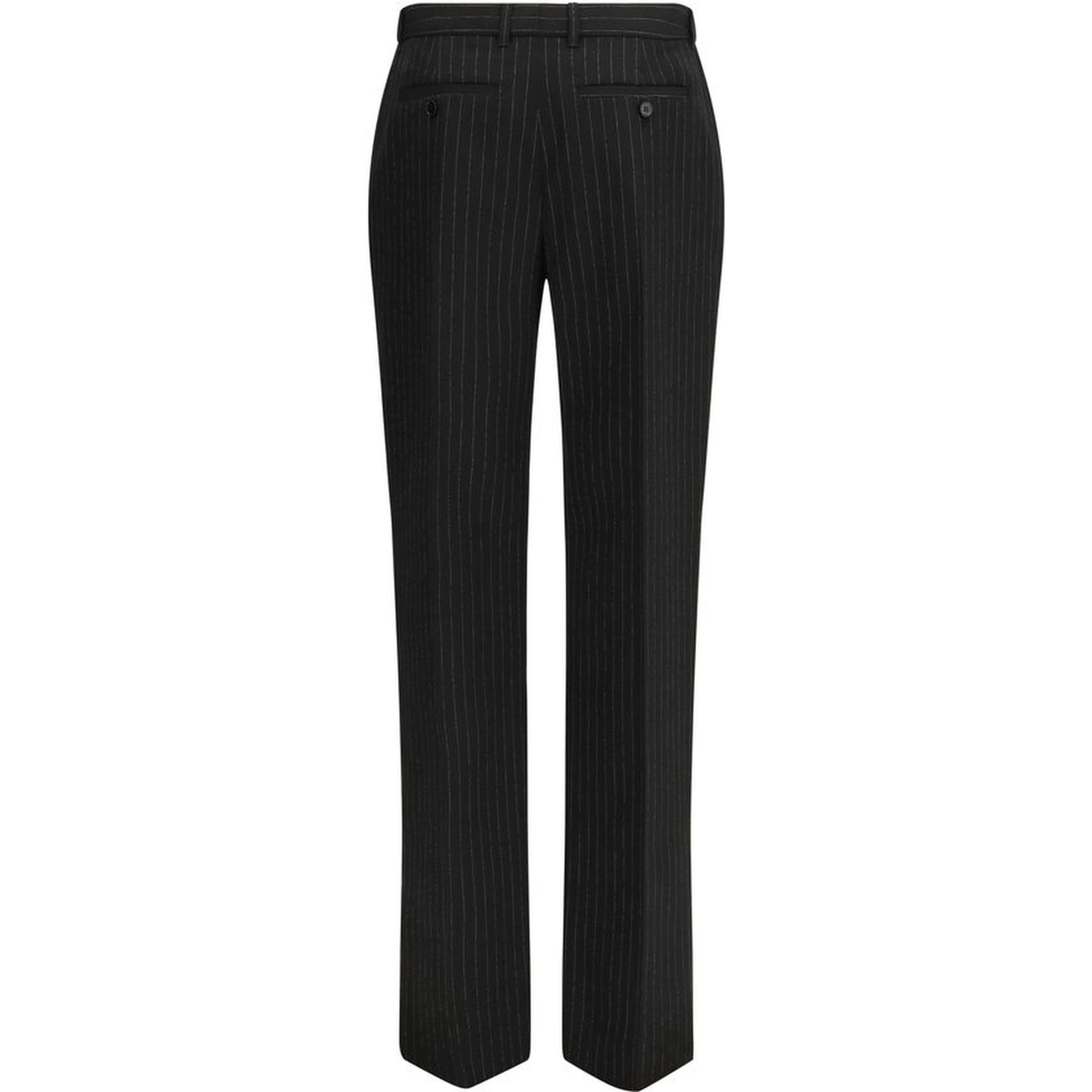 بنطال رسمي من الصوف الأسود