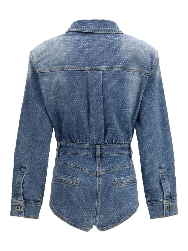 Blue Cotton Jumpsuit alternative