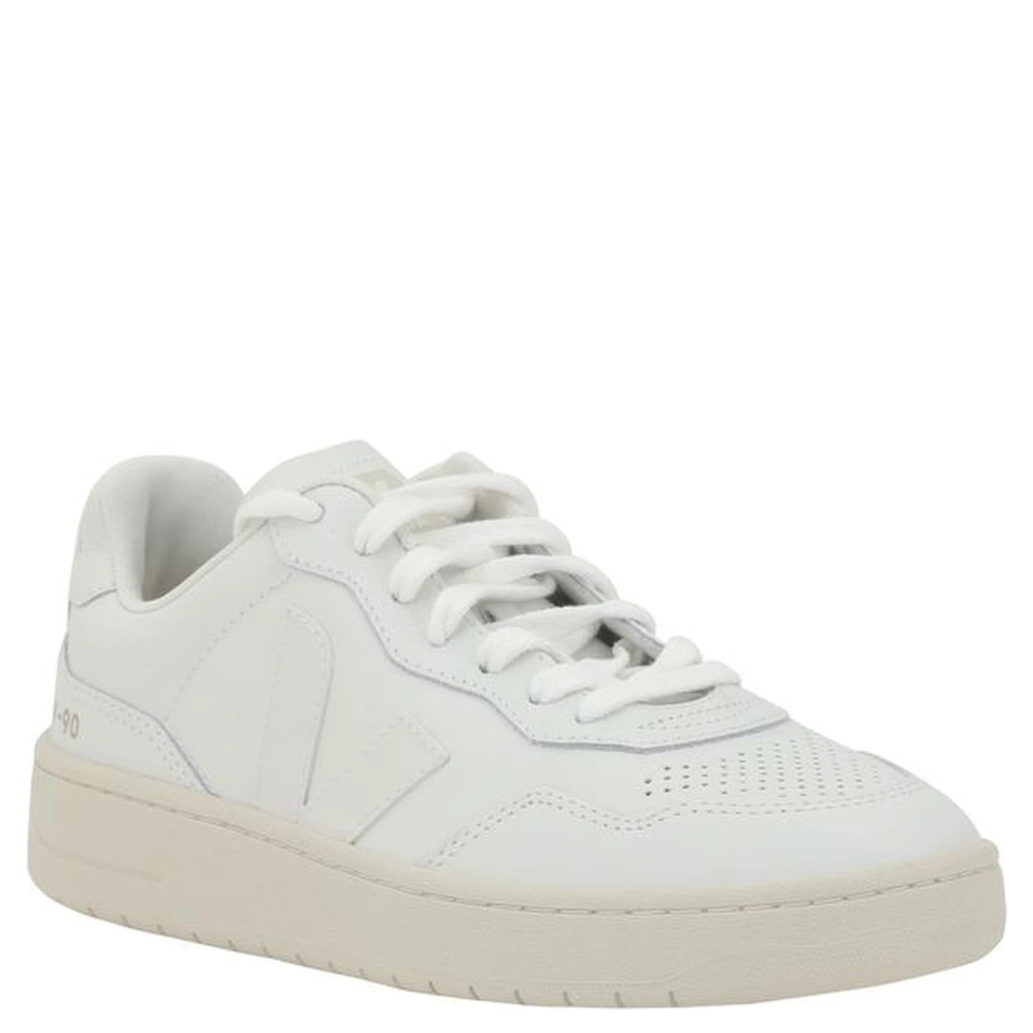 White Other Fibres Low Top Sneakers