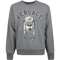 Gray Cotton Sweatshirt