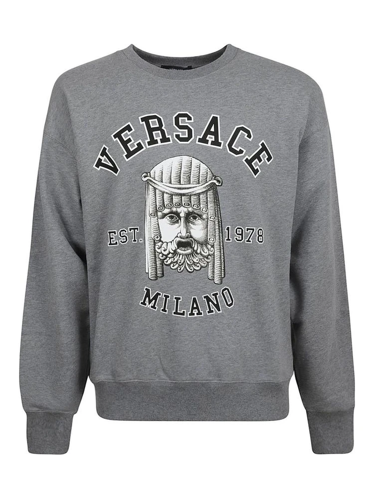 Gray Cotton Sweatshirt