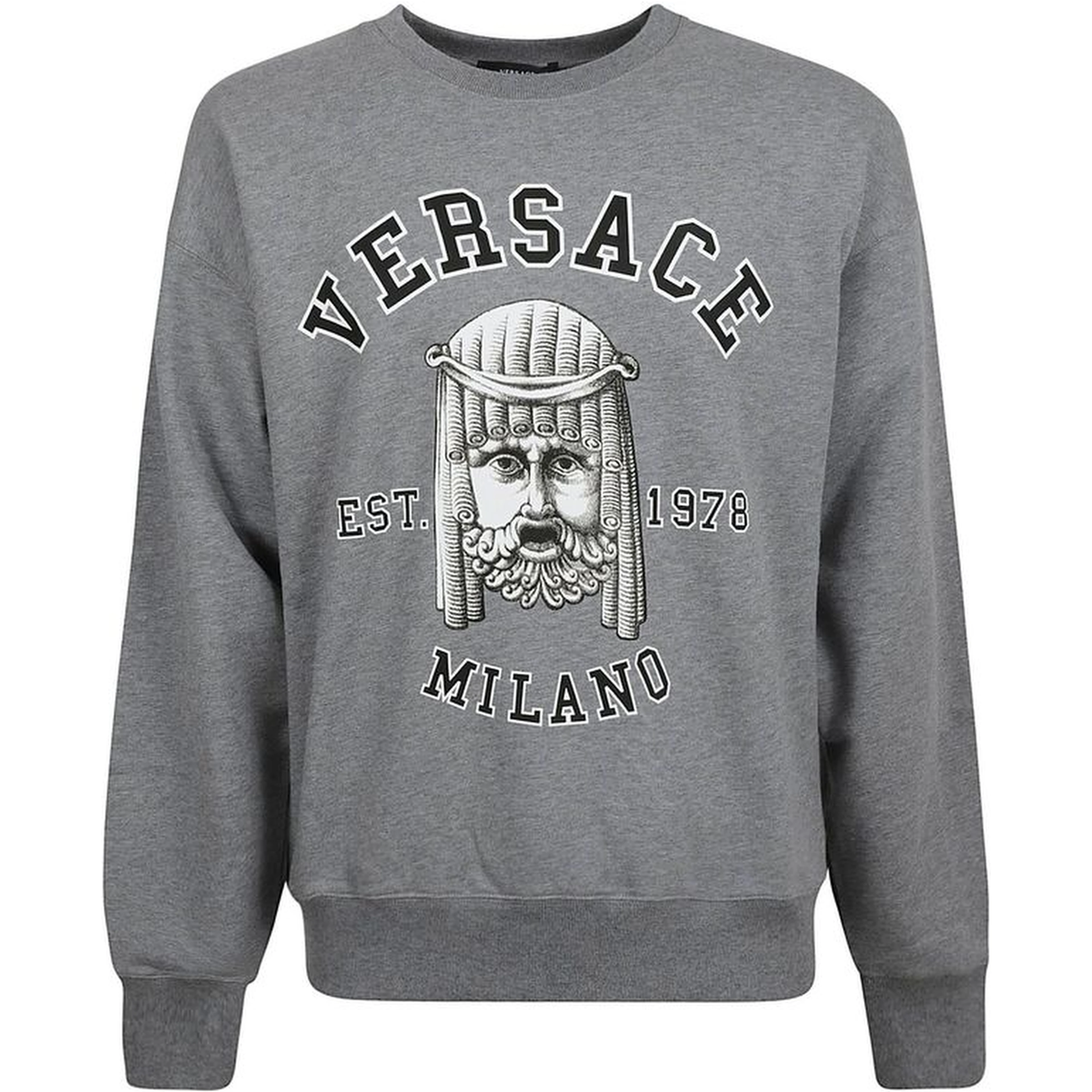 Gray Cotton Sweatshirt