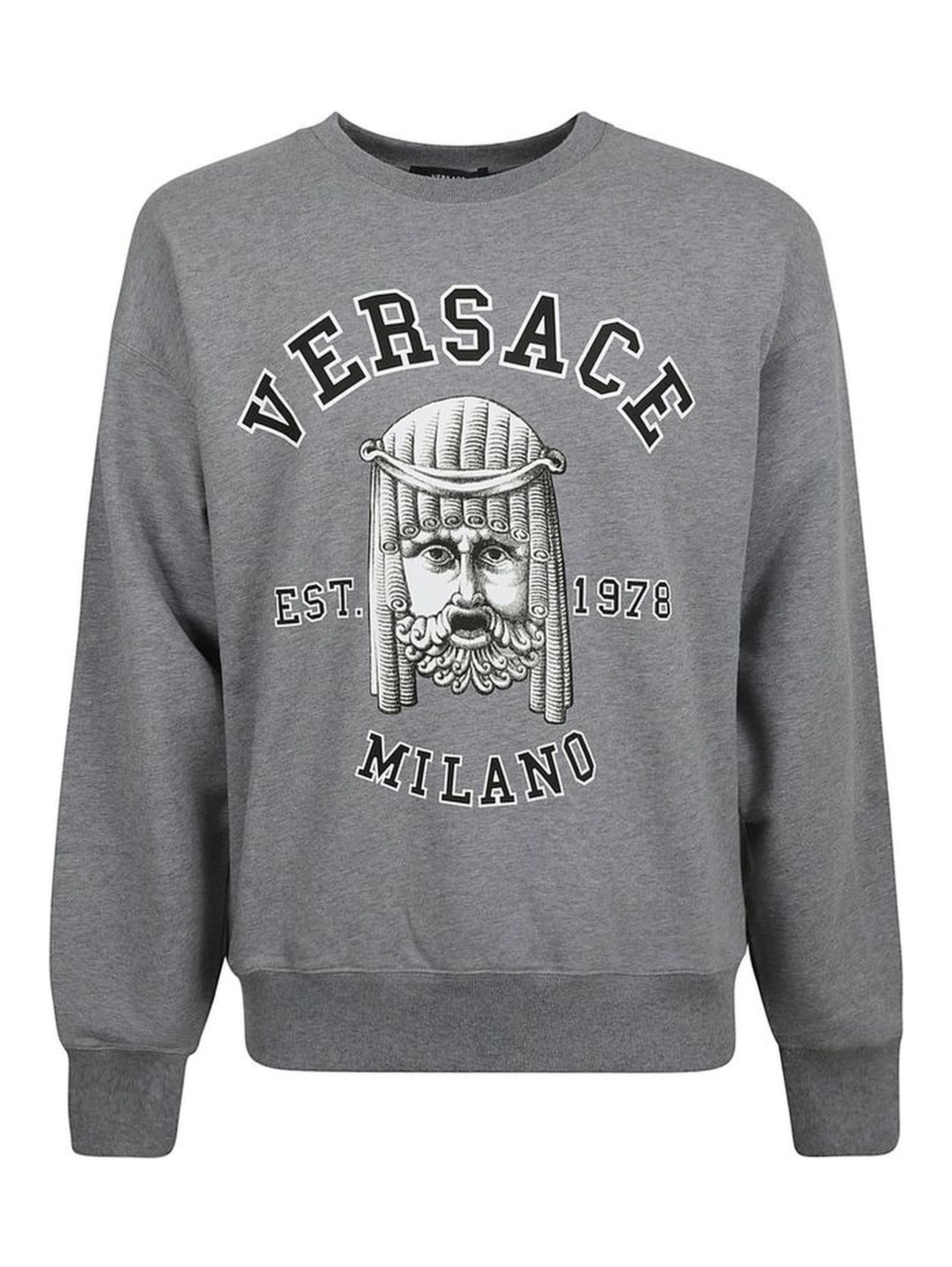Gray Cotton Sweatshirt