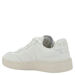 White Other Fibres Low Top Sneakers